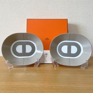 エルメス(Hermes)の専用⭐️エルメス ラリー 24 オーバルプレート  6枚セット(食器)