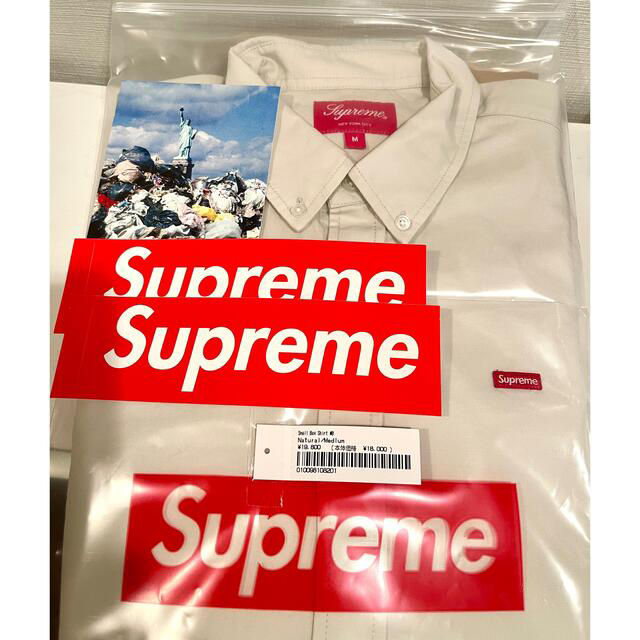 Supreme Small Box Shirt "Natural" M ..