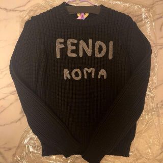 フェンディ(FENDI)のFENDIニットセーター　ブラック(ニット/セーター)