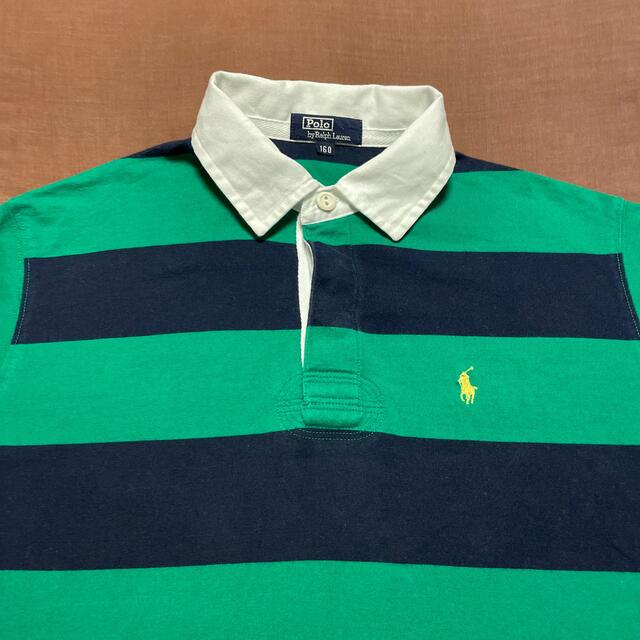 POLO RALPH LAUREN(ポロラルフローレン)のポロラルフローレン RALPH LAUREN ボーダーラガーシャツ 160 S メンズのトップス(シャツ)の商品写真