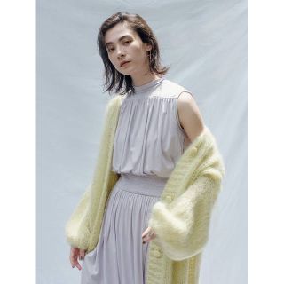 ファーファー(fur fur)のFURFURファーファー❤︎シャーリングカットワンピース(ロングワンピース/マキシワンピース)