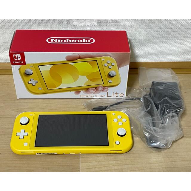 Nintendo Switch Lite イエロー エンタメ/ホビーのゲームソフト/ゲーム機本体(家庭用ゲーム機本体)の商品写真