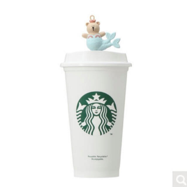 Starbucks Coffee(スターバックスコーヒー)のアニバーサリー2022リユーザブルカップ専用ドリンクホールキャップベアリスタ インテリア/住まい/日用品のキッチン/食器(タンブラー)の商品写真