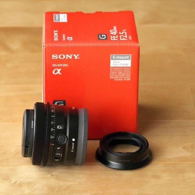 【美品 フィルター付】SONY FE 40mm F2.5G sel40f25G