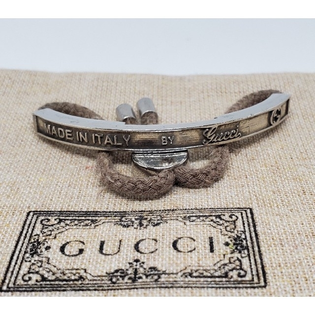 【超レアビンテージ品】GUCCI 細美武士着用ネックレス同タイプ ブレスレット