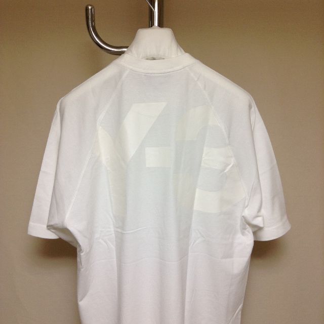 Hiro1313tシャツy3新品 L Y-3 adidas バックロゴ Tシャツ 白 9477