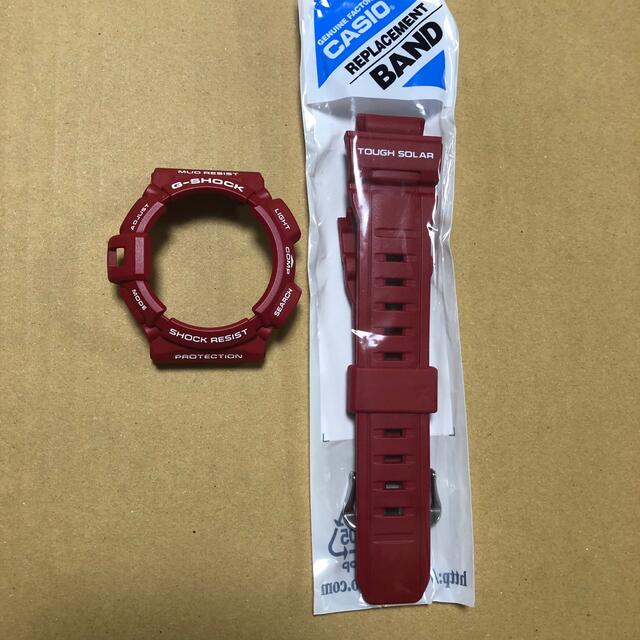 G-SHOCK - CASIO 純正 G-SHOCK G-9300RD-4 ベルベゼ バンドの G-SHOCK - CASIO 純正 G-SHOCK G-9300RD-4 ベルベゼ バンドの