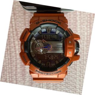 ジーショック(G-SHOCK)の[カシオ] 腕時計  G-SHOCK G'MIX GBA-400 オレンジ(腕時計(デジタル))