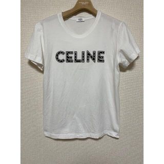 セリーヌ(celine)のCELINE セリーヌ Tシャツ L ホワイト(Tシャツ/カットソー(半袖/袖なし))