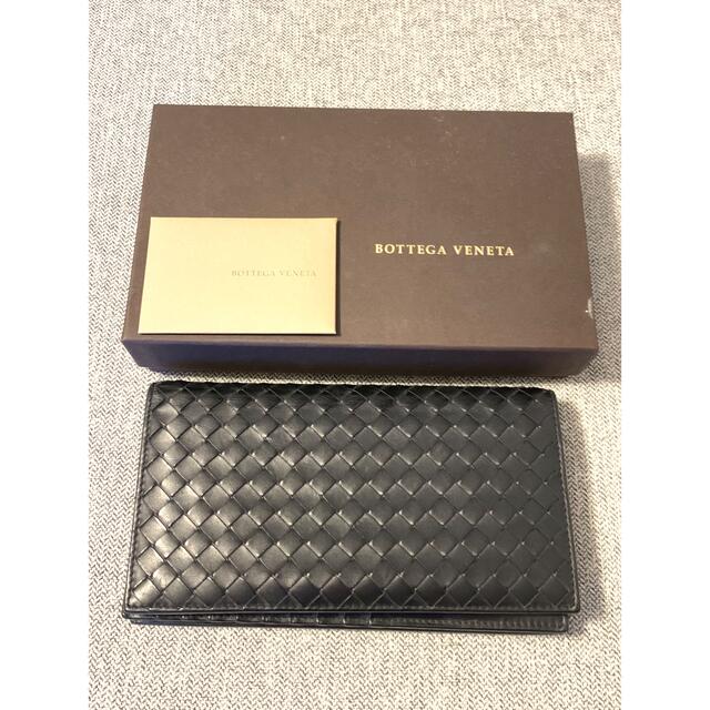 BOTTEGA VENETA 黒長財布長財布