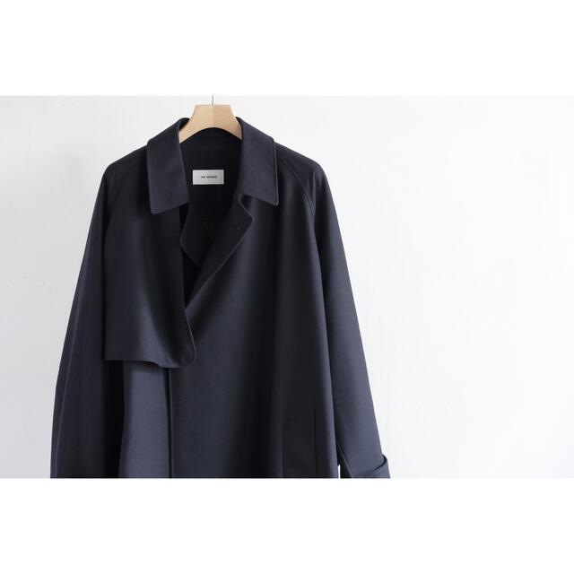 COMOLI(コモリ)のTHE RERACS MILLED FLANNEL TRENCH COAT メンズのジャケット/アウター(トレンチコート)の商品写真