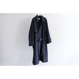 コモリ(COMOLI)のTHE RERACS MILLED FLANNEL TRENCH COAT(トレンチコート)