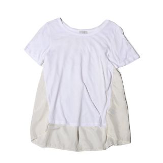 クルー(Clu)の クリュ　clu 　クルー　バックシルク　半袖カットソー　XS(Tシャツ(半袖/袖なし))