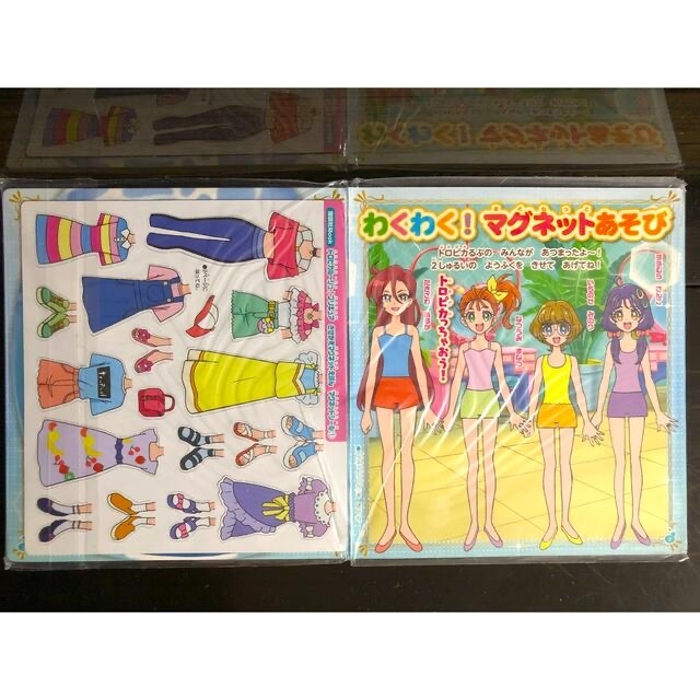 講談社(コウダンシャ)の新品　プリキュア　きせかえ　マグネット　えほん キッズ/ベビー/マタニティのおもちゃ(知育玩具)の商品写真