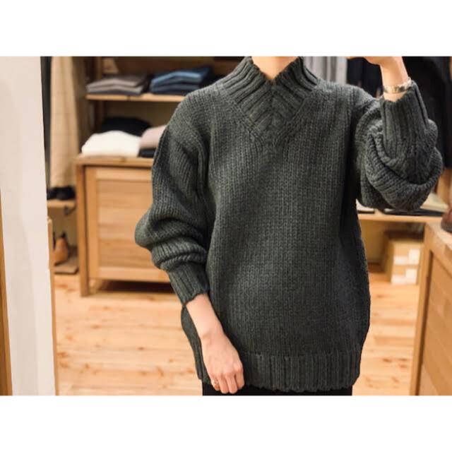 AURALEE(オーラリー)のAURALEE SUPER FINE WOOL AIRY KNIT レディースのトップス(ニット/セーター)の商品写真