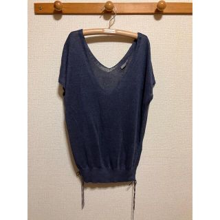 Theory luxe セオリーリュクス ベスト ジレ ニット セーター 編み物