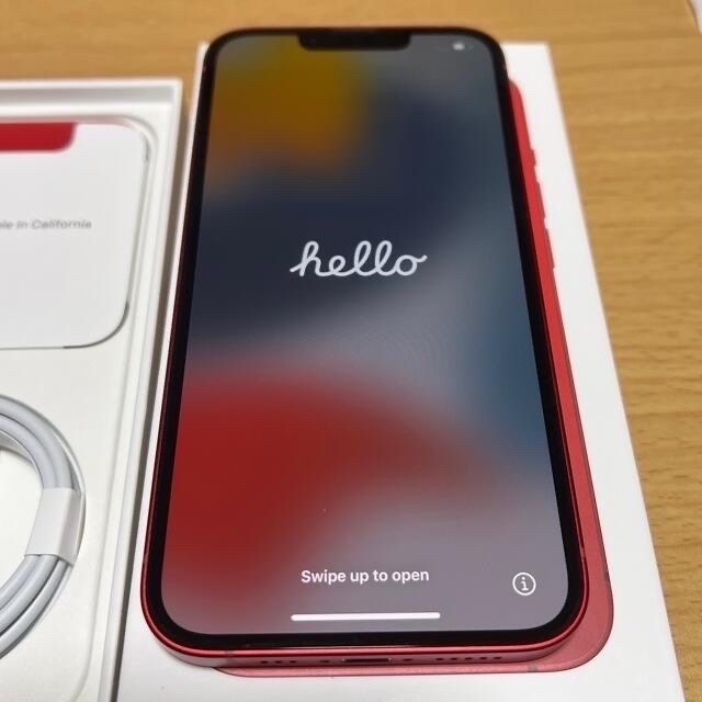 アップル iPhone13 256GB レッド SIMフリー