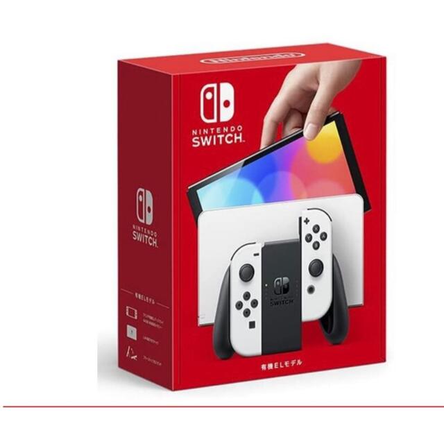 Nintendo Switch 新型 有機ELモデル ホワイト 本体 未使用 エンタメ/ホビーのゲームソフト/ゲーム機本体(家庭用ゲーム機本体)の商品写真