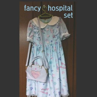 アンジェリックプリティー(Angelic Pretty)のfancy hospitalセット(ミニワンピース)