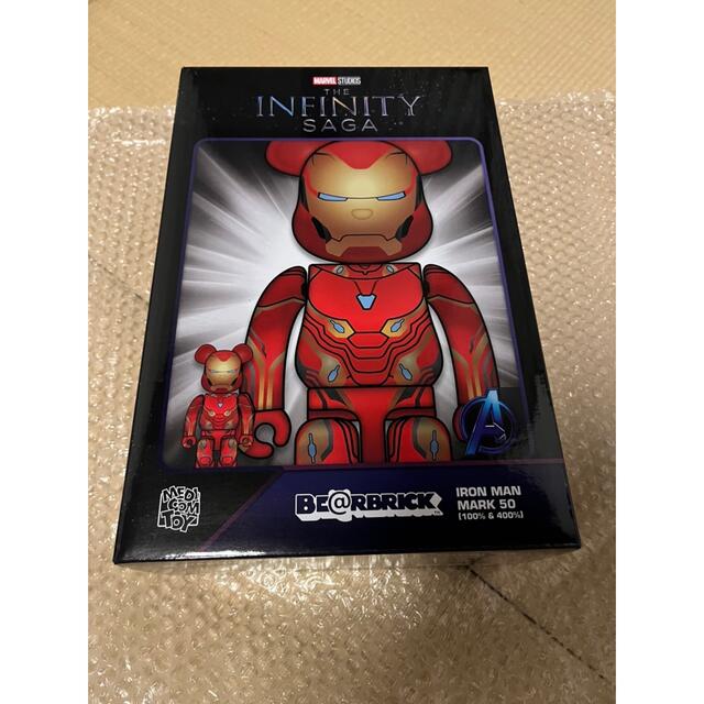 BE@RBRICK IRON MAN MARK 50 100％ & 400％