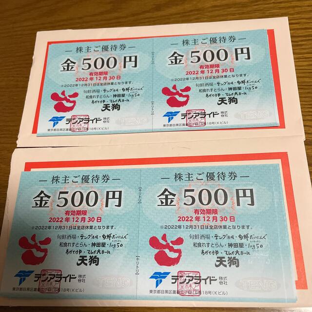 テンアライド 株主優待券 20，000円分-