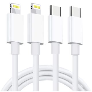 USB-C Lightningケーブル タイプC 急速充電ケーブル1M(ケーブル)