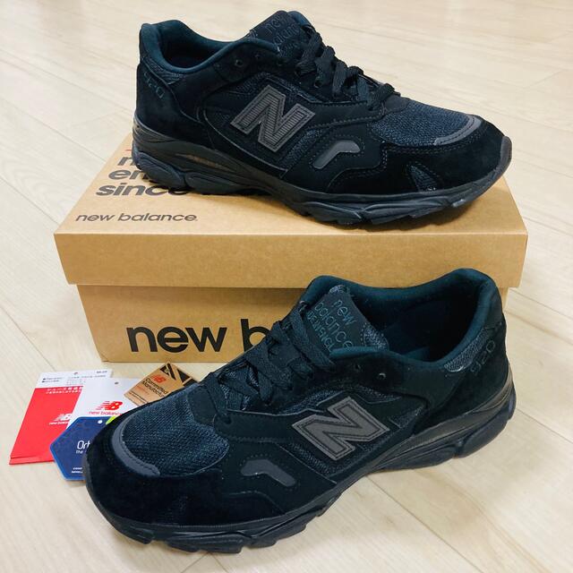 New Balance(ニューバランス)の美品 ニューバランス M920BLK 26.5cm UK製 メンズの靴/シューズ(スニーカー)の商品写真