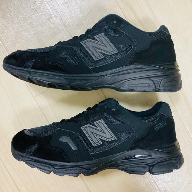 New Balance(ニューバランス)の美品 ニューバランス M920BLK 26.5cm UK製 メンズの靴/シューズ(スニーカー)の商品写真