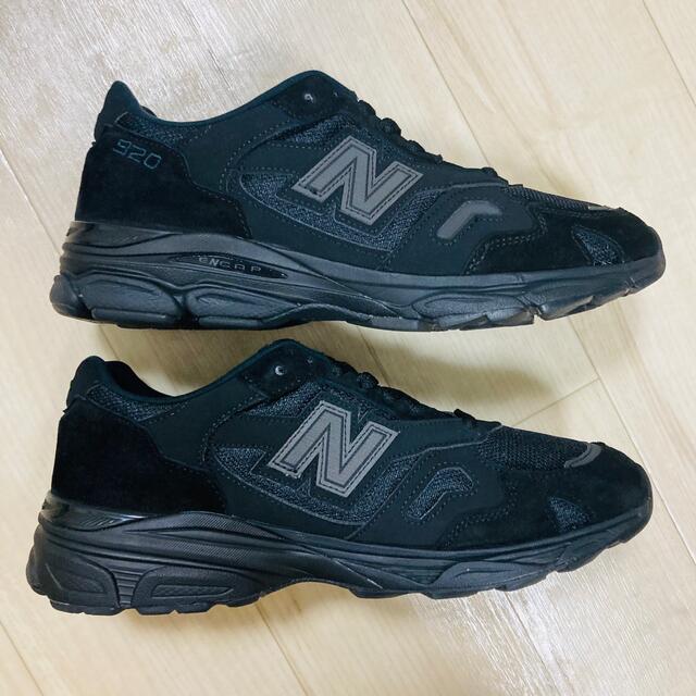 New Balance(ニューバランス)の美品 ニューバランス M920BLK 26.5cm UK製 メンズの靴/シューズ(スニーカー)の商品写真