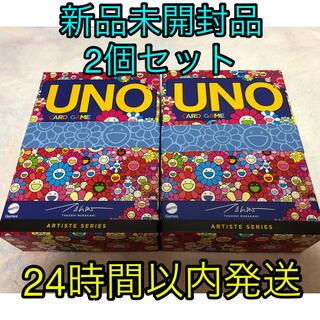 ウーノ(UNO)のUNO(ウノ) 村上隆 コラボバージョン　　　　2個セット(トランプ/UNO)