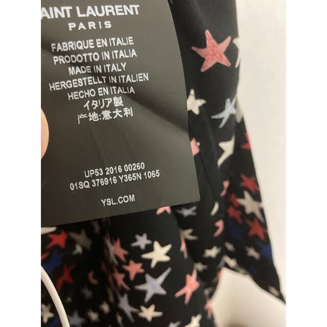 Saint Laurent(サンローラン)のたつ様専用　サンローラン　スター　レーヨン　シャツ　美品 メンズのトップス(シャツ)の商品写真