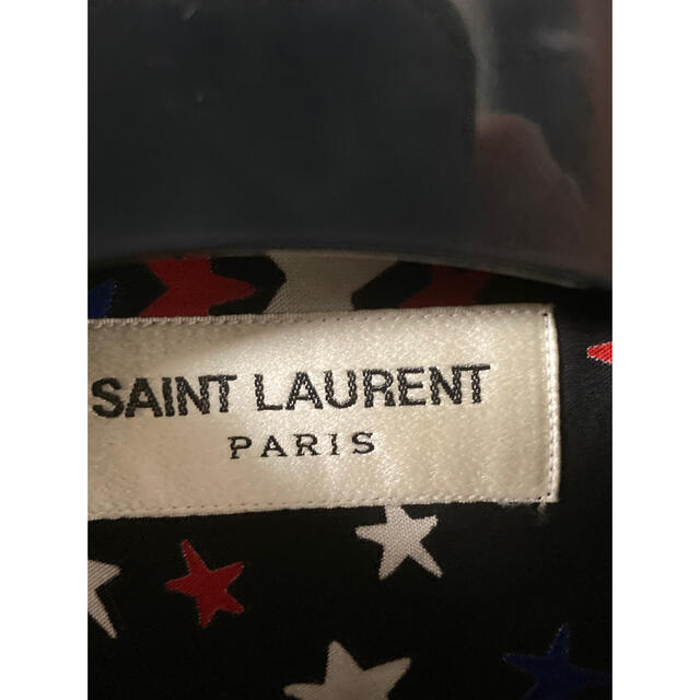 Saint Laurent(サンローラン)のたつ様専用　サンローラン　スター　レーヨン　シャツ　美品 メンズのトップス(シャツ)の商品写真