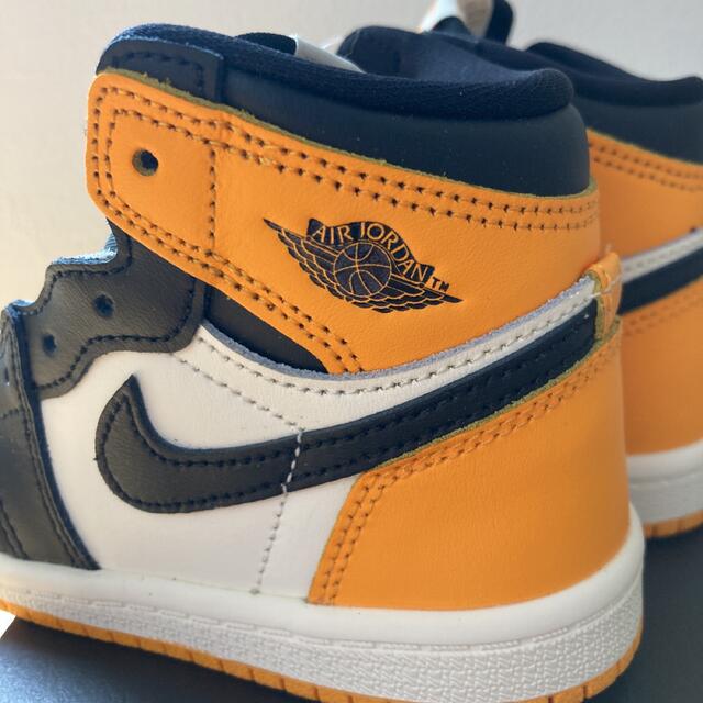 NIKE(ナイキ)の新品 2022年 NIKE JORDAN 1 HIGH OG TD TAXI キッズ/ベビー/マタニティのベビー靴/シューズ(~14cm)(スニーカー)の商品写真