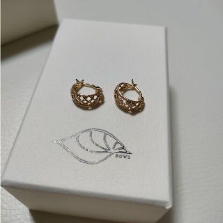 sowi ハンモック・ダイヤモンドフープピアス(ピアス)