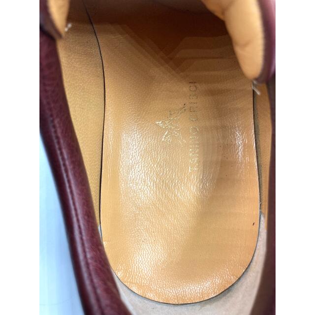 【イタリア高級革靴】TANINO CRISCI レザースニーカー　バーガンディ