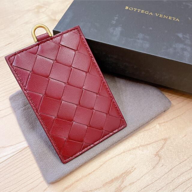 海外販売× 【新品未使用】BOTTEGA VENETA 定期入れ カードケース ID
