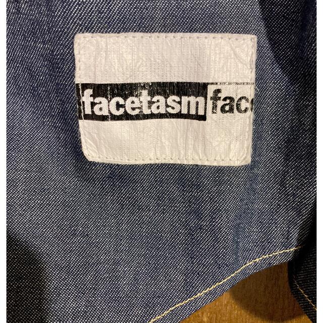 FACETASM(ファセッタズム)のFACETASM× LEVI'S コラボ　デニム・ウエスタンシャツ　XL 美品 メンズのトップス(シャツ)の商品写真