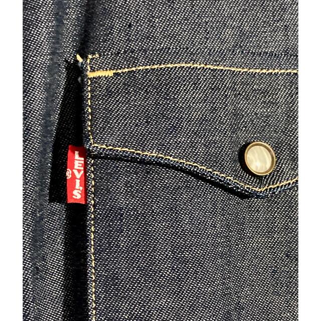 FACETASM(ファセッタズム)のFACETASM× LEVI'S コラボ　デニム・ウエスタンシャツ　XL 美品 メンズのトップス(シャツ)の商品写真