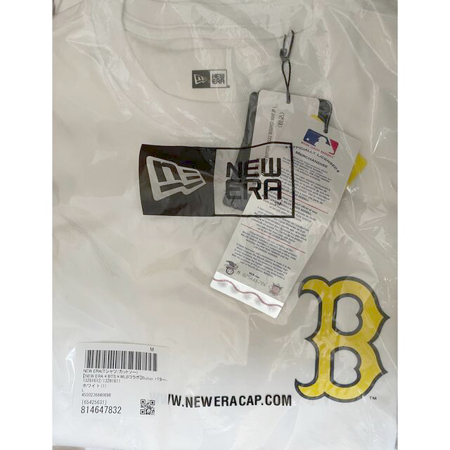 防弾少年団(BTS)(ボウダンショウネンダン)のNEW ERA BTS  Butter Boston Red Sox Lサイズ メンズのトップス(Tシャツ/カットソー(半袖/袖なし))の商品写真