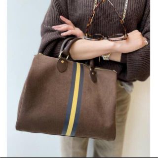 アパルトモンドゥーズィエムクラス(L'Appartement DEUXIEME CLASSE)のSITA PARANTICA Border Boston Bag(トートバッグ)