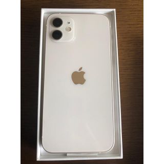 アイフォーン(iPhone)のiPhone12 64GB ホワイト MGHP3J/A(スマートフォン本体)