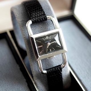 ジャガールクルト(Jaeger-LeCoultre)のOH済・極美✨ジャガー・ルクルト×エルメス ドライバーズウォッチ✨ロレックス(腕時計)