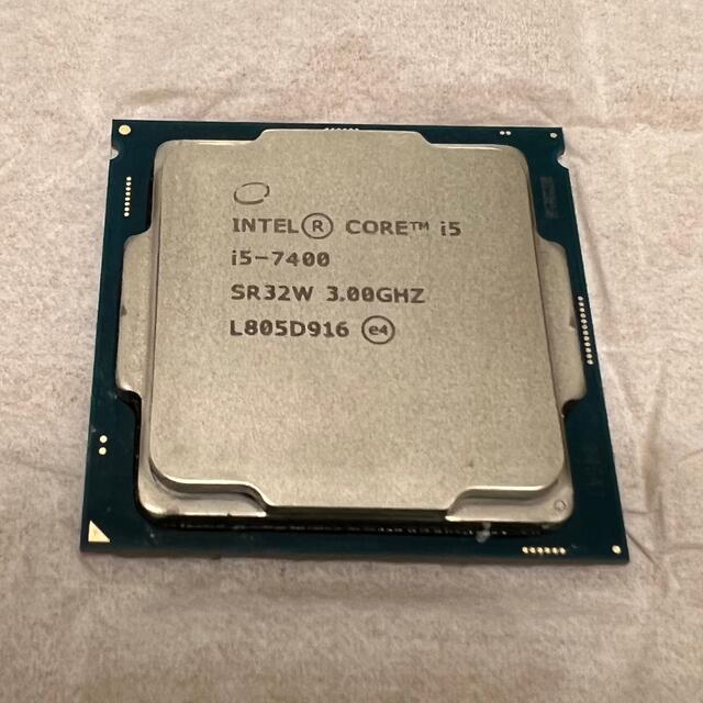 PCパーツIntel Core i5 7400(SR32W)  LGA1151