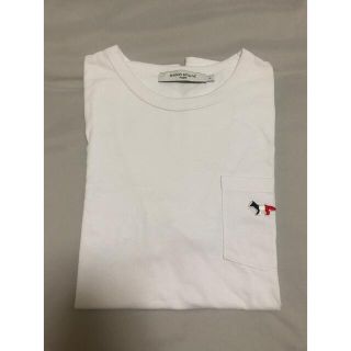 メゾンキツネ(MAISON KITSUNE')のMaison Kitsune Tシャツ　トリコロール(Tシャツ/カットソー(半袖/袖なし))