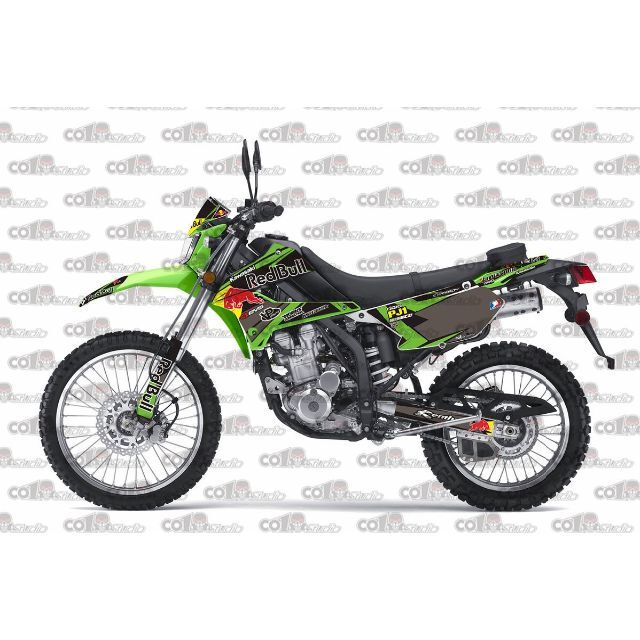 08-20 KLX250 DトラッカーX カワサキ デカール co1ステッカー