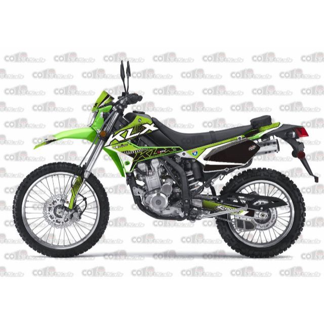 08-20 KLX250 DトラッカーX カワサキ デカール dg3