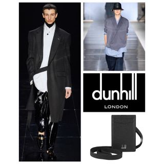 ダンヒル(Dunhill)の【高品質☆★希少】dunhill ダンヒル Commuter Pass Case(名刺入れ/定期入れ)