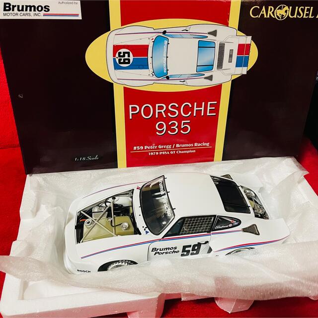 Porsche - 難あり 1/18 CAROUSEL1 ブルモス ポルシェ 935 IMSAの通販