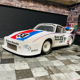 ポルシェ(Porsche)の難あり 1/18 CAROUSEL1 ブルモス ポルシェ 935 IMSA(ミニカー)