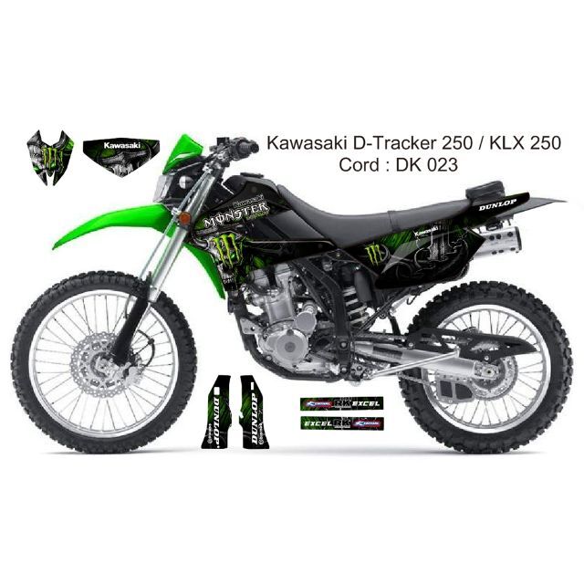 08-20 KLX250 DトラッカーX カワサキ デカール dg9 女性に人気